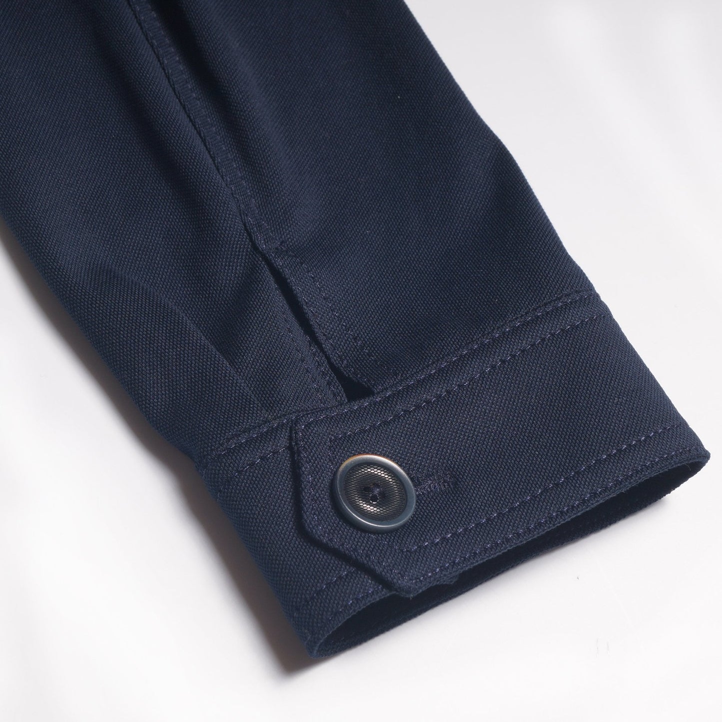 - Cotton Panama Jacket - Navy