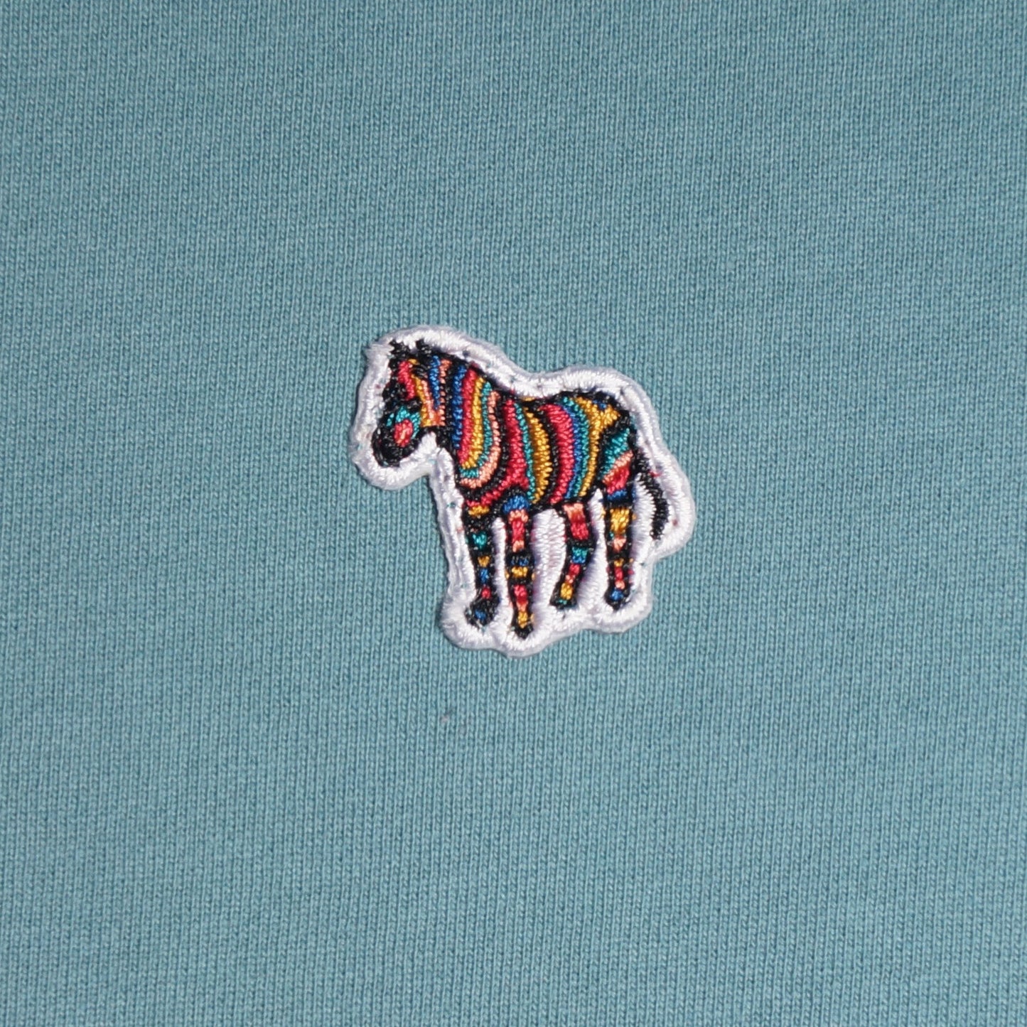 - Zebra Logo Sweatshirt - Turquoise