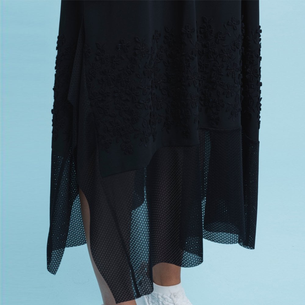 - Appealing - Sensitive�� Technical Jersey Dress - Navy