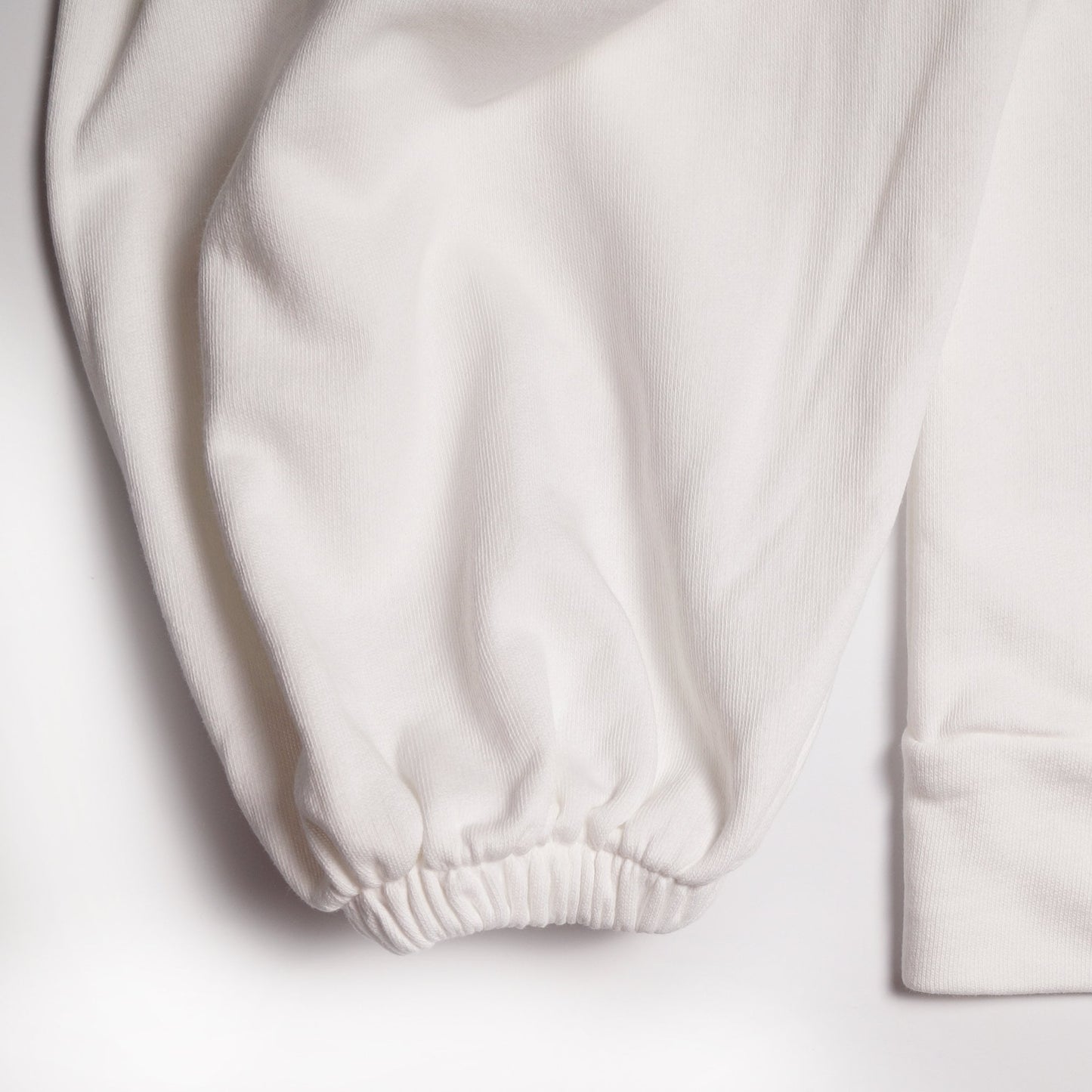 Balloon Sleeve Sweatshirt - Cream