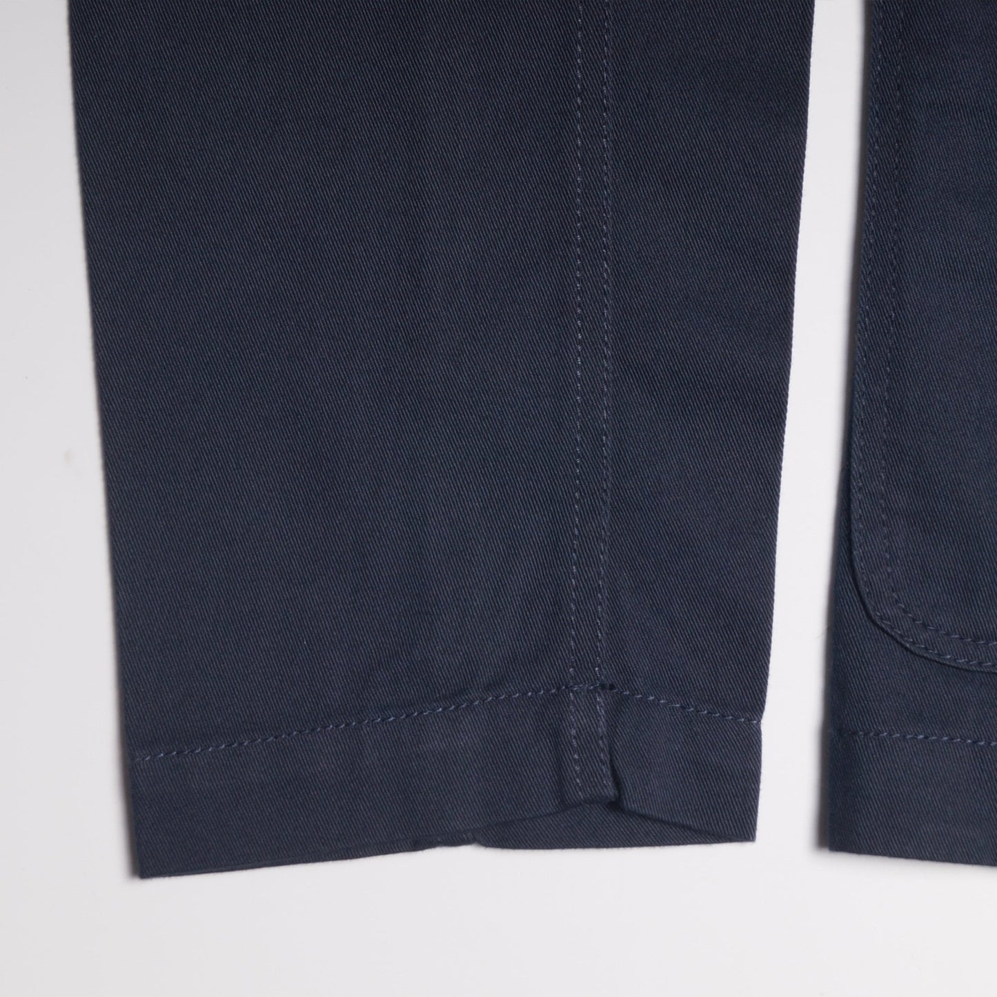 - Cotton Twill Bakers Jacket - Navy