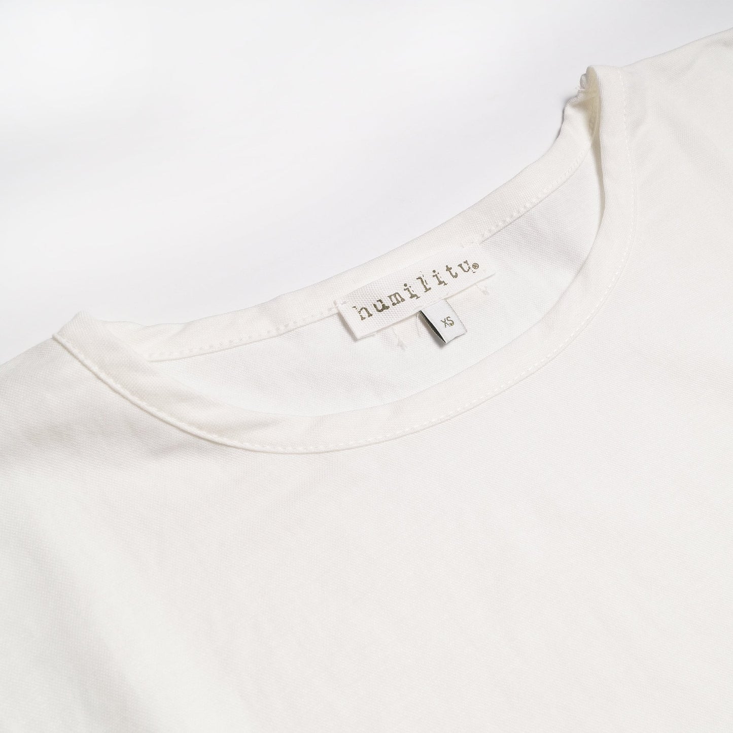- Enea - Long Sleeve Top - Off-White