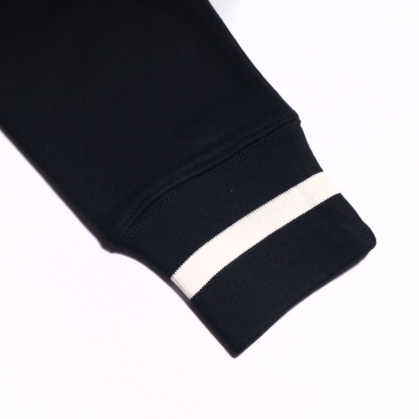 - Cotton 'PS Happy' Sweatshirt - Black