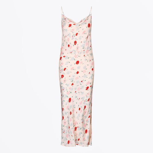 - Apples All Over Dress - Pink Garden