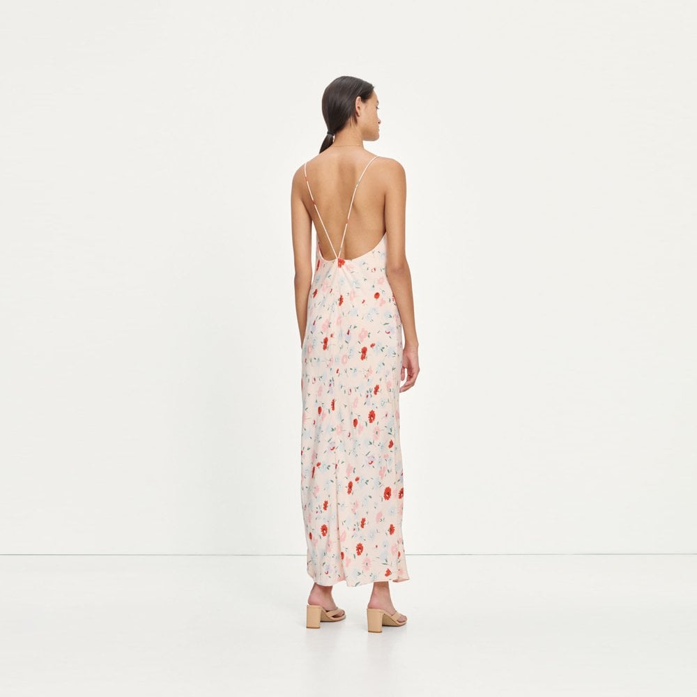 - Apples All Over Dress - Pink Garden