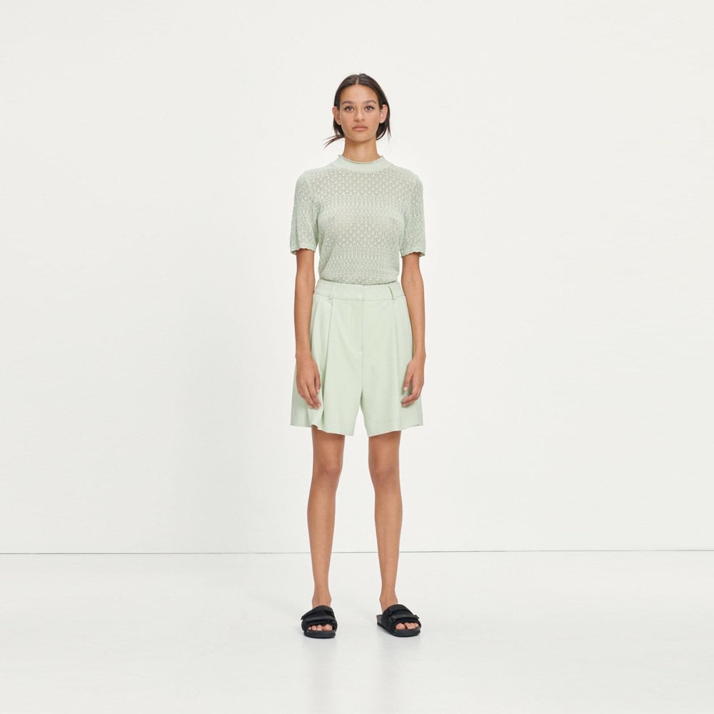 - Fally Shorts - Fog Green