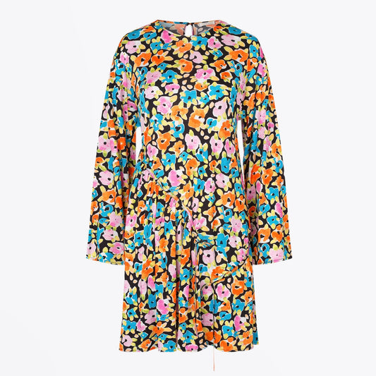 - River - Floral Print Dress - Multi