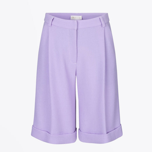 - Estella - High-Rise Shorts - Lilac