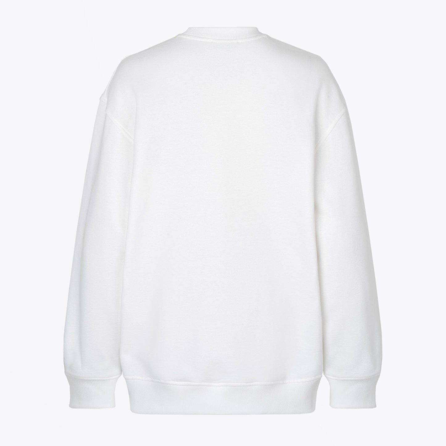 Jimi Crew-Neck Sweatshirt - White