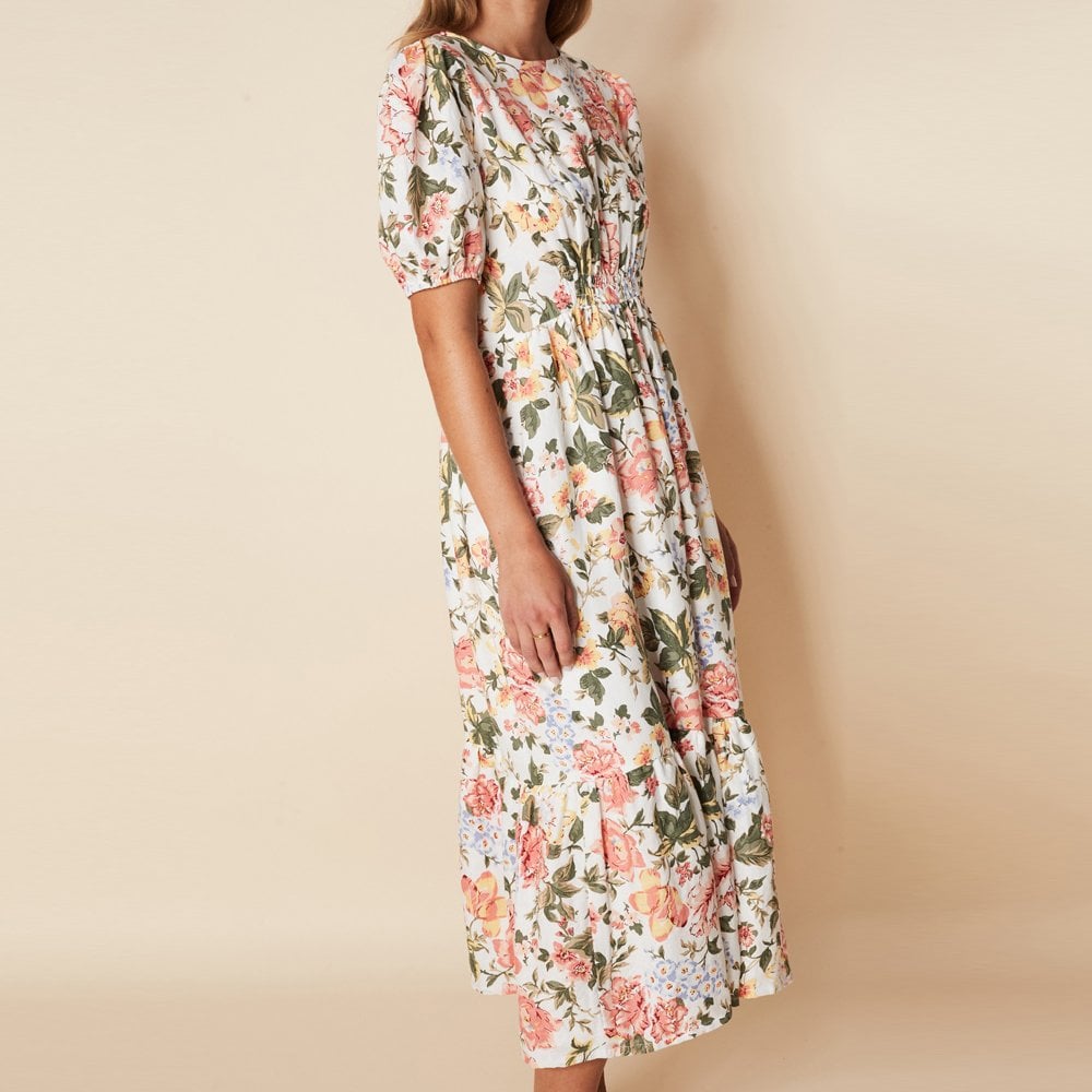 Il Riso Midi Dress - Teatro Floral Print