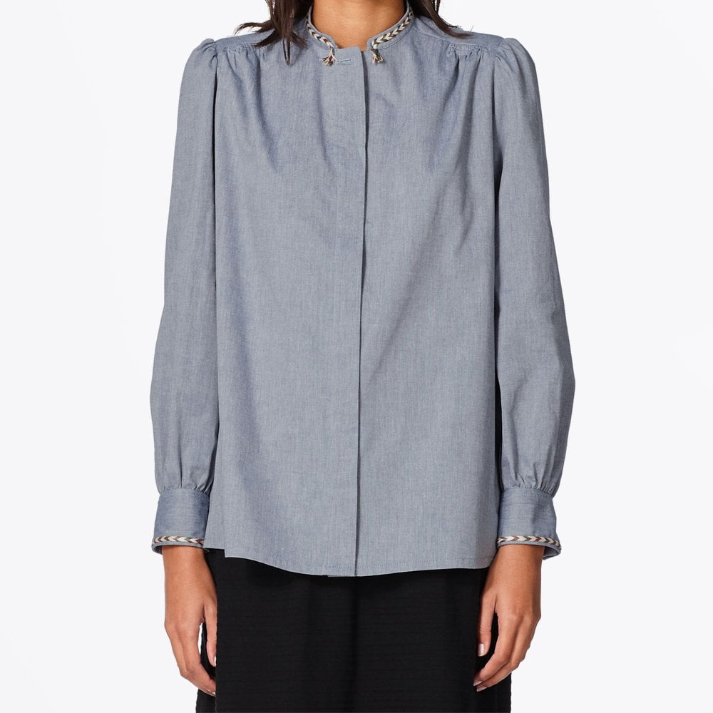 - Patty Blouse - Dark Blue