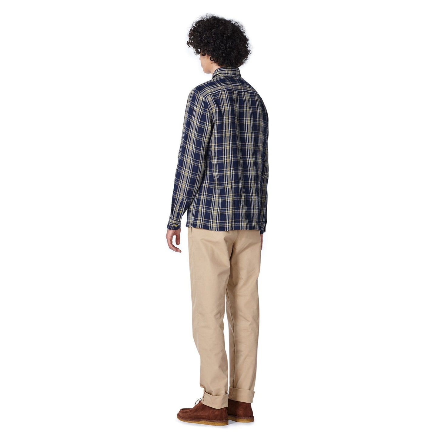 Vincent - Checked Shirt - Dark Navy