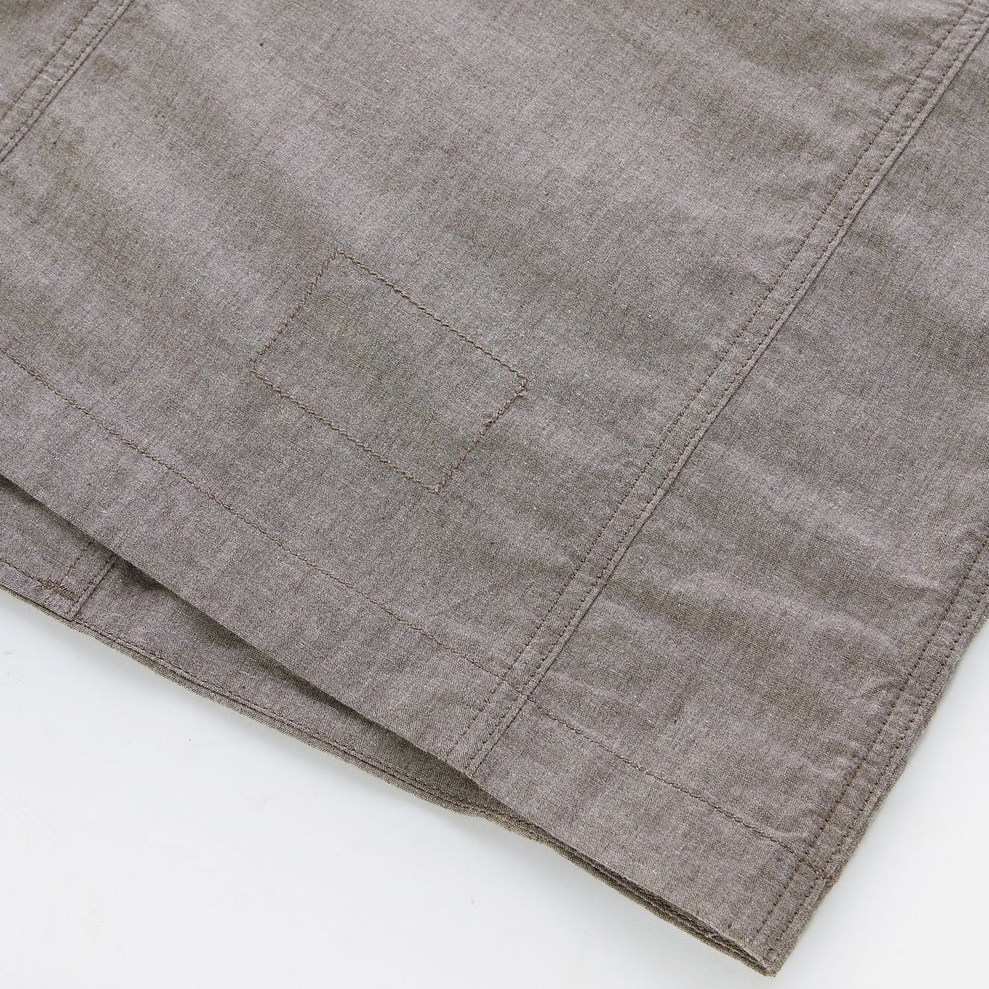 Melange Cotton Bakers Jacket - Sand