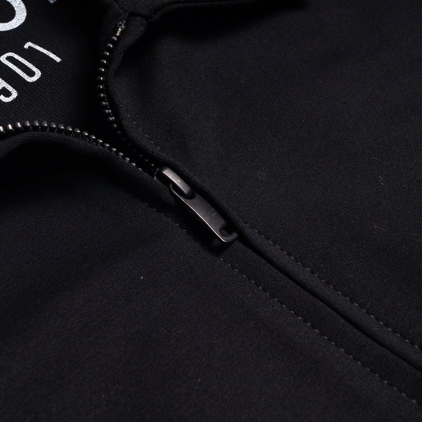 - Zip-Through Bomber Jacket - Black