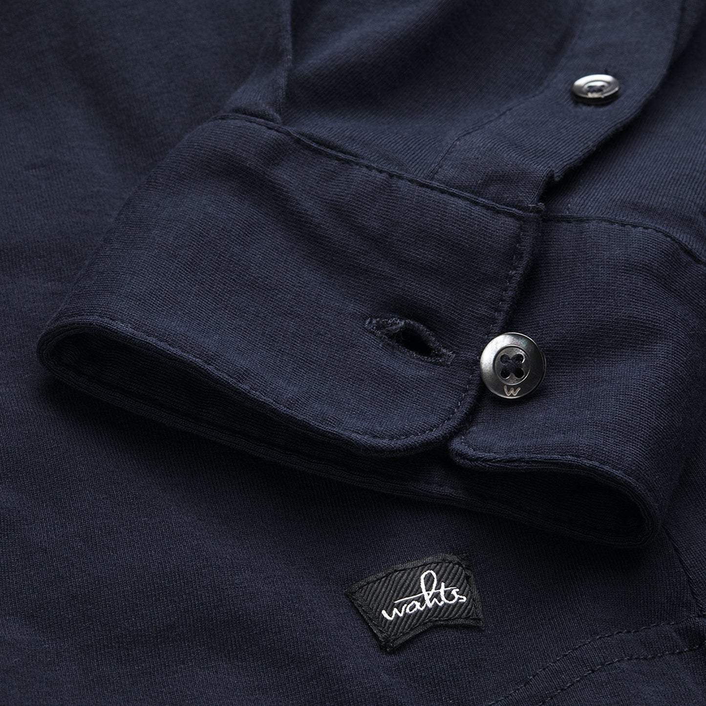 - Norton - Tailored Jersey Polo Shirt - Navy