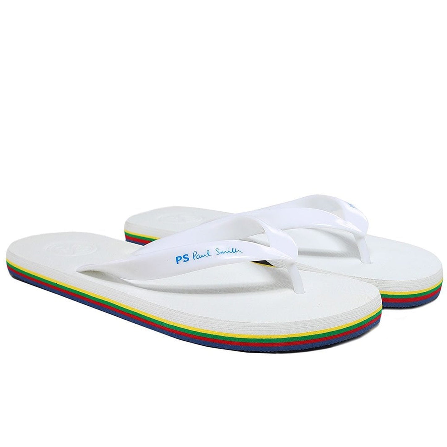 - 'Dale' Stripe Flip Flops - Blue