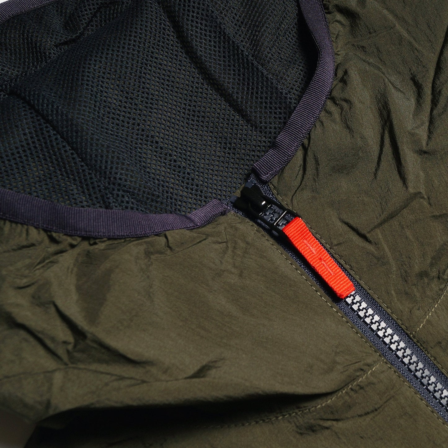 - Packable Hooded Jacket - Olive Green