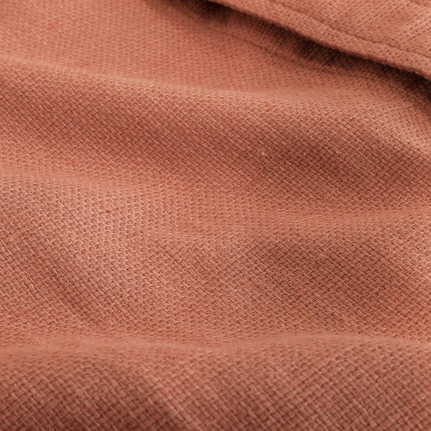 - Open Weave Overshirt - Dusty Rose