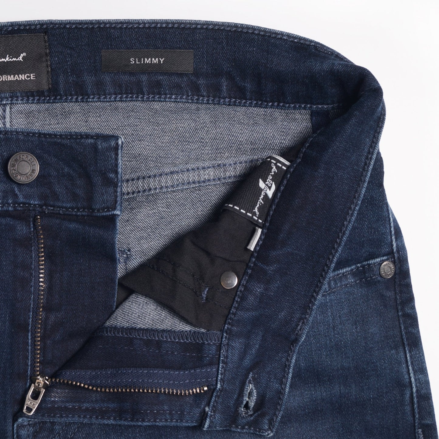 - Slimmy Luxe Performance Eco Jeans - Dark Blue