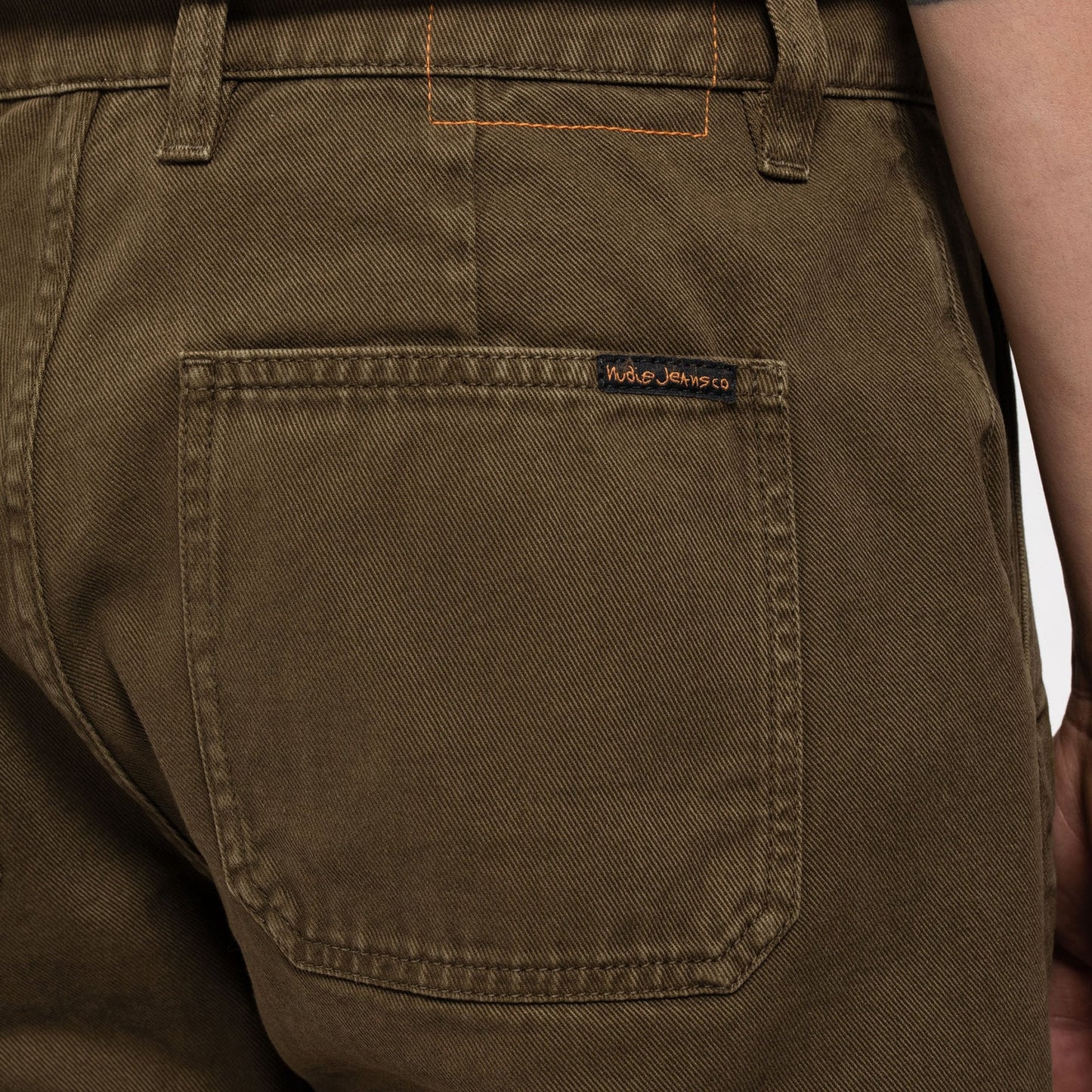 Luke - Worker Rigid Twill Shorts - Green