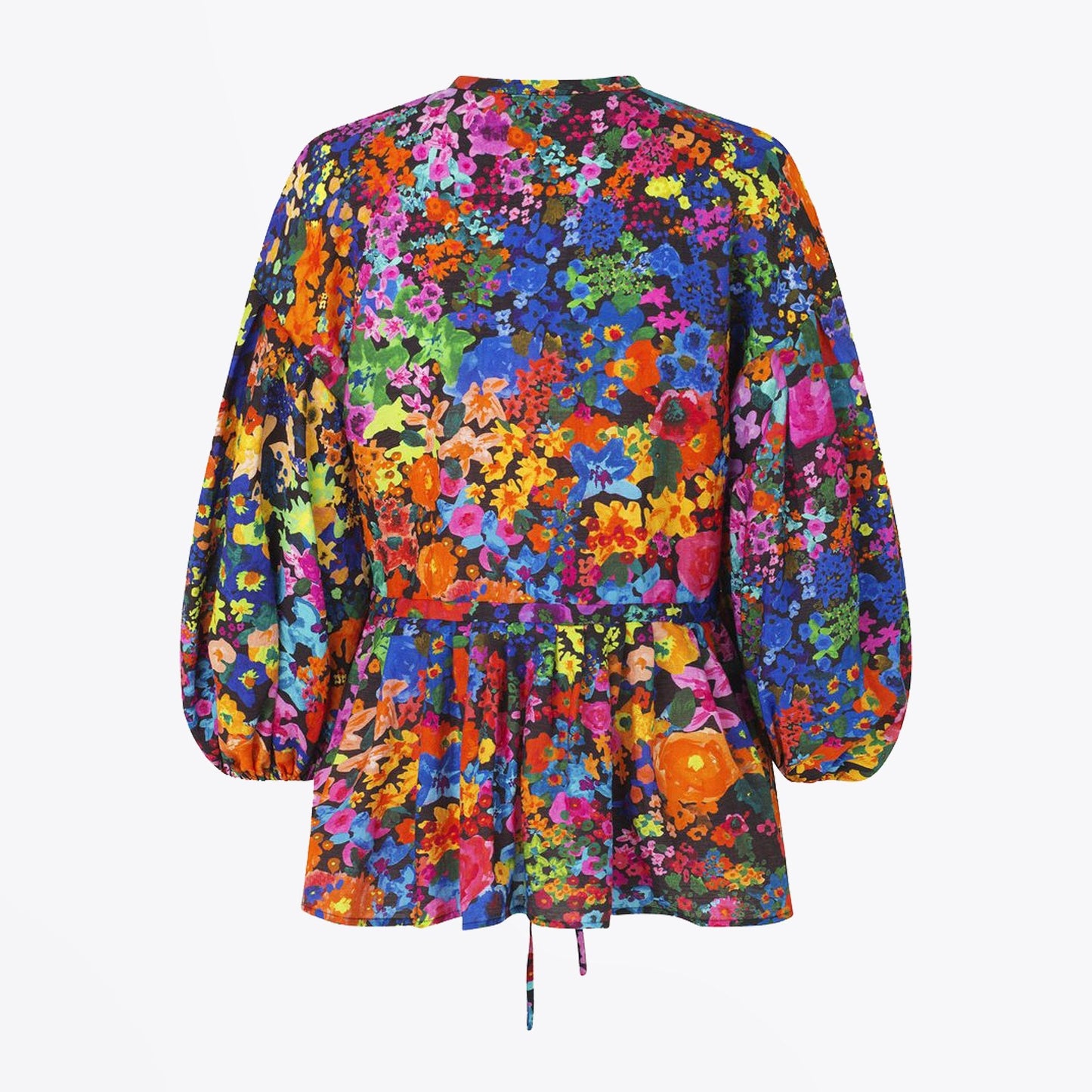 - Ferrah - Vibrant Floral Blouse - Multi