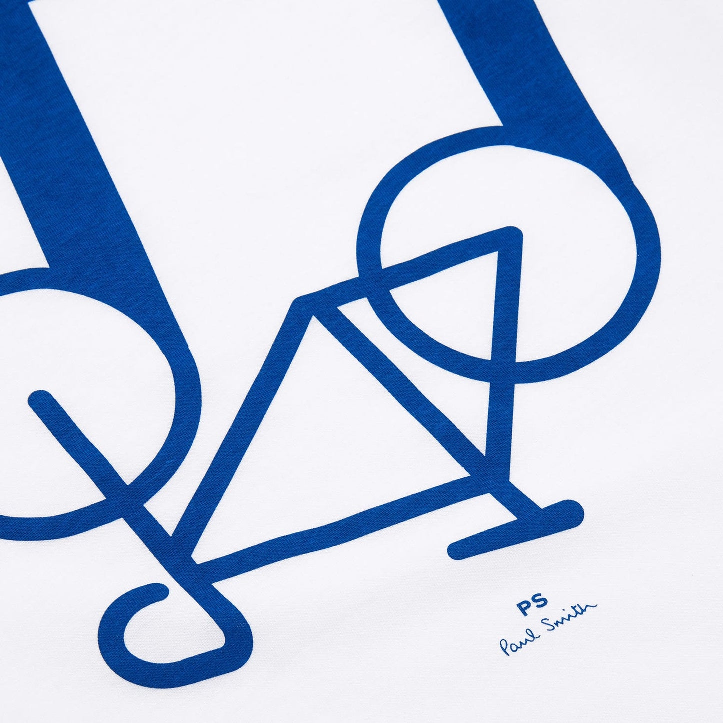 - 'Musical Bike' Print Organic Cotton T-Shirt - White