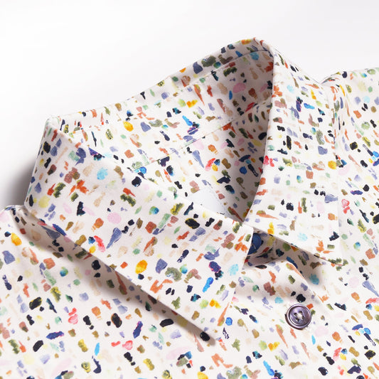 - 'Painted Ditsy' Shirt - White/Multi
