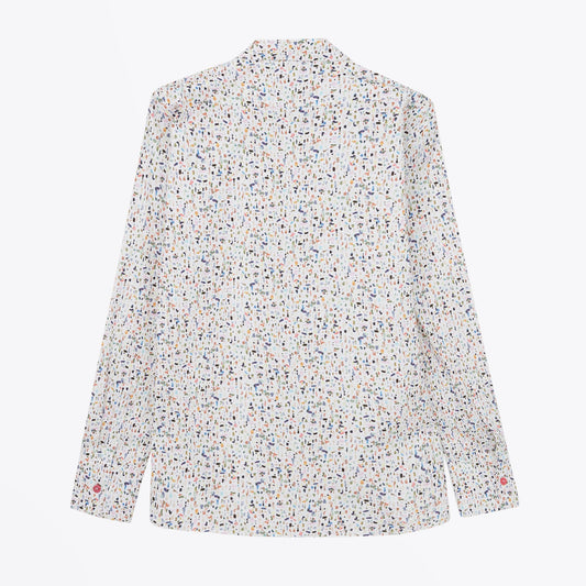- 'Painted Ditsy' Shirt - White/Multi