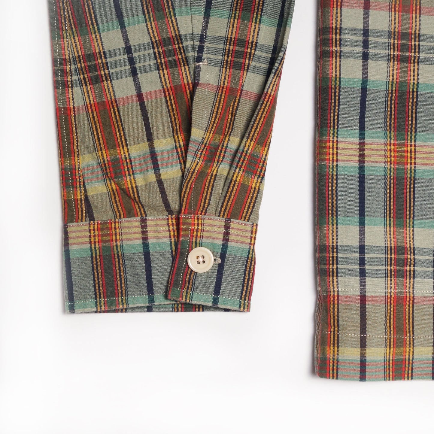 - Checked Over-Shirt - Green