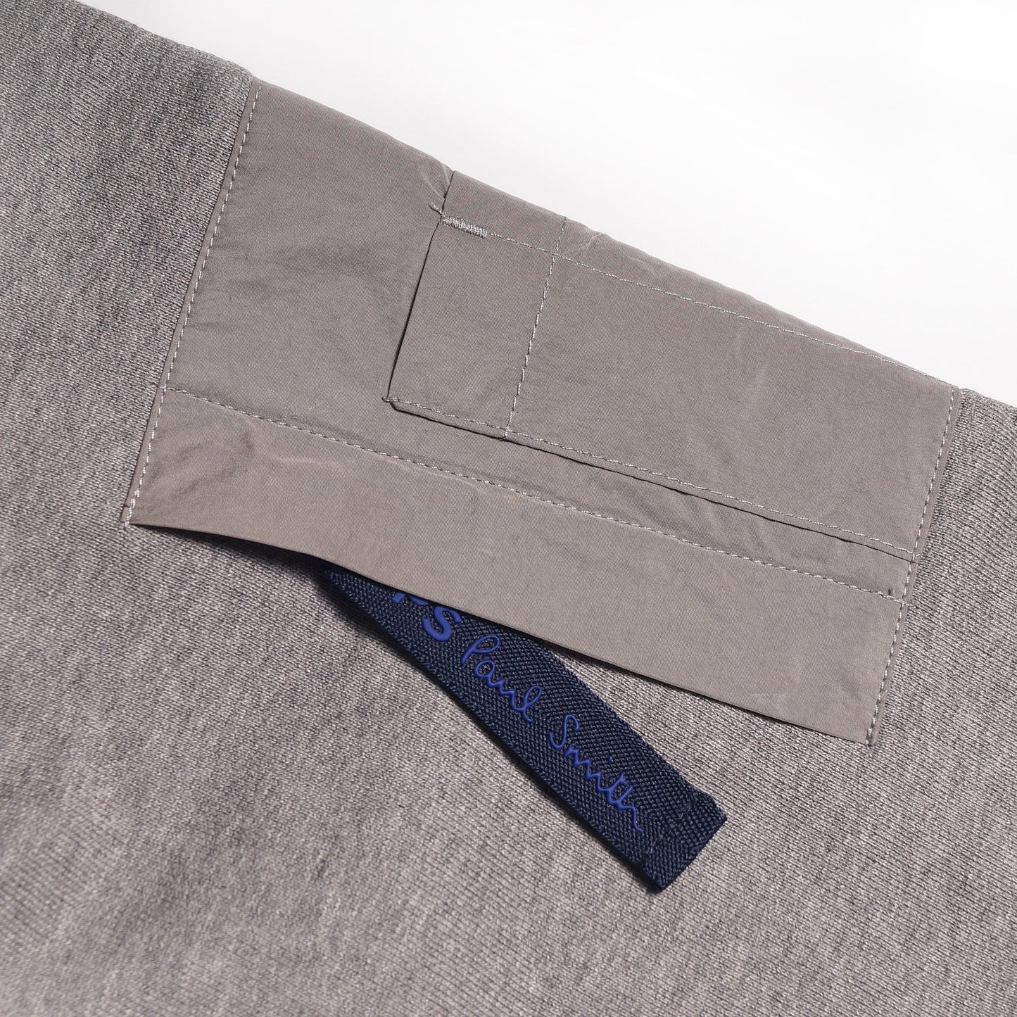 - Organic Cotton Sweatshirt With Sleeve Pocket - Grey