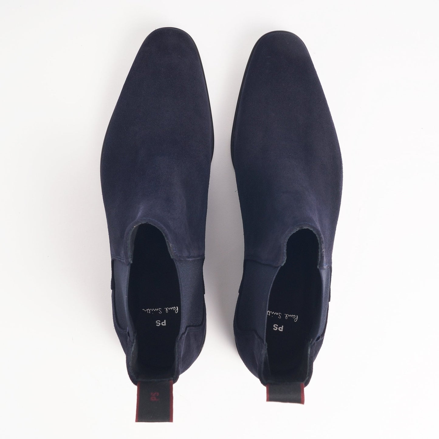 - Suede 'Gerald' Chelsea Boots - Dark Navy