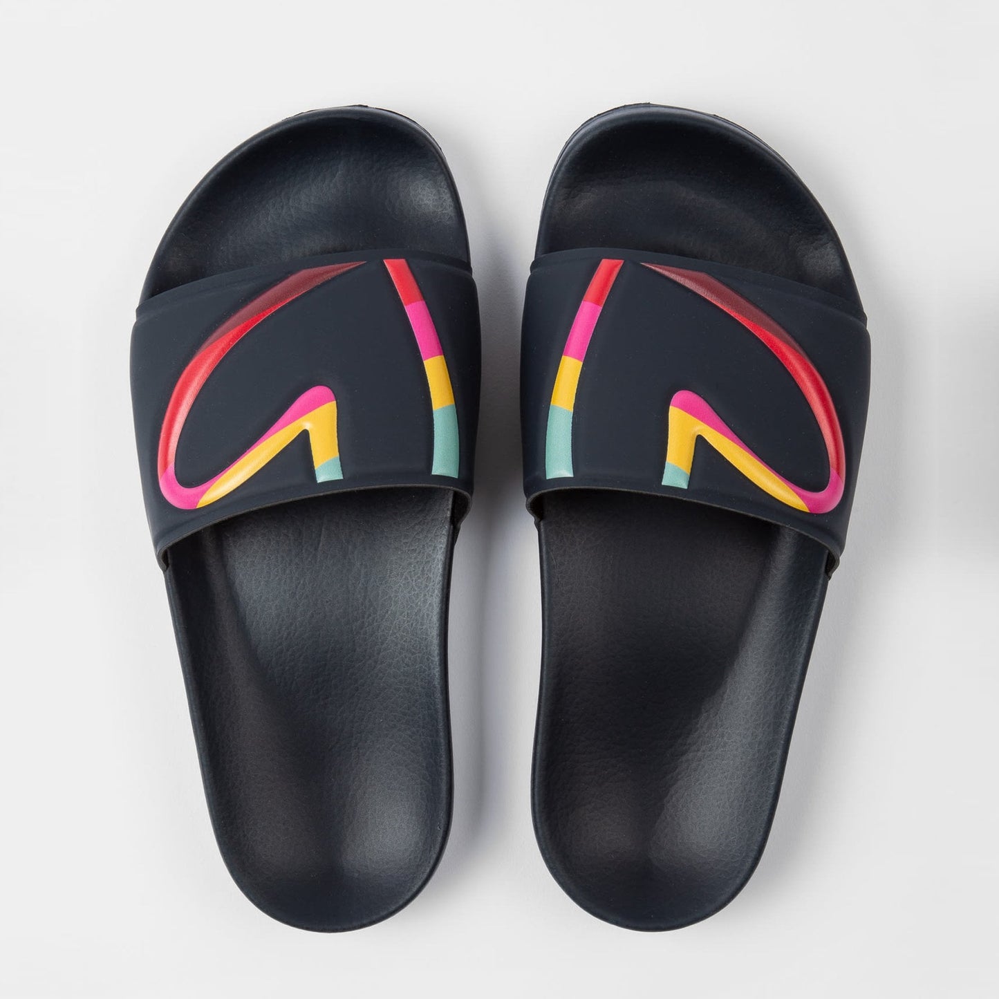 - 'Summit' Slides With 'Swirl Heart' - Navy