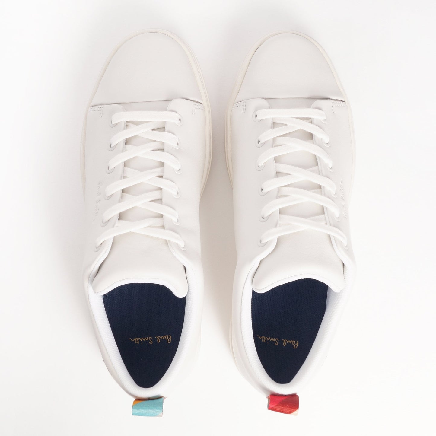 Leather 'Lee' Heart Trainers - White