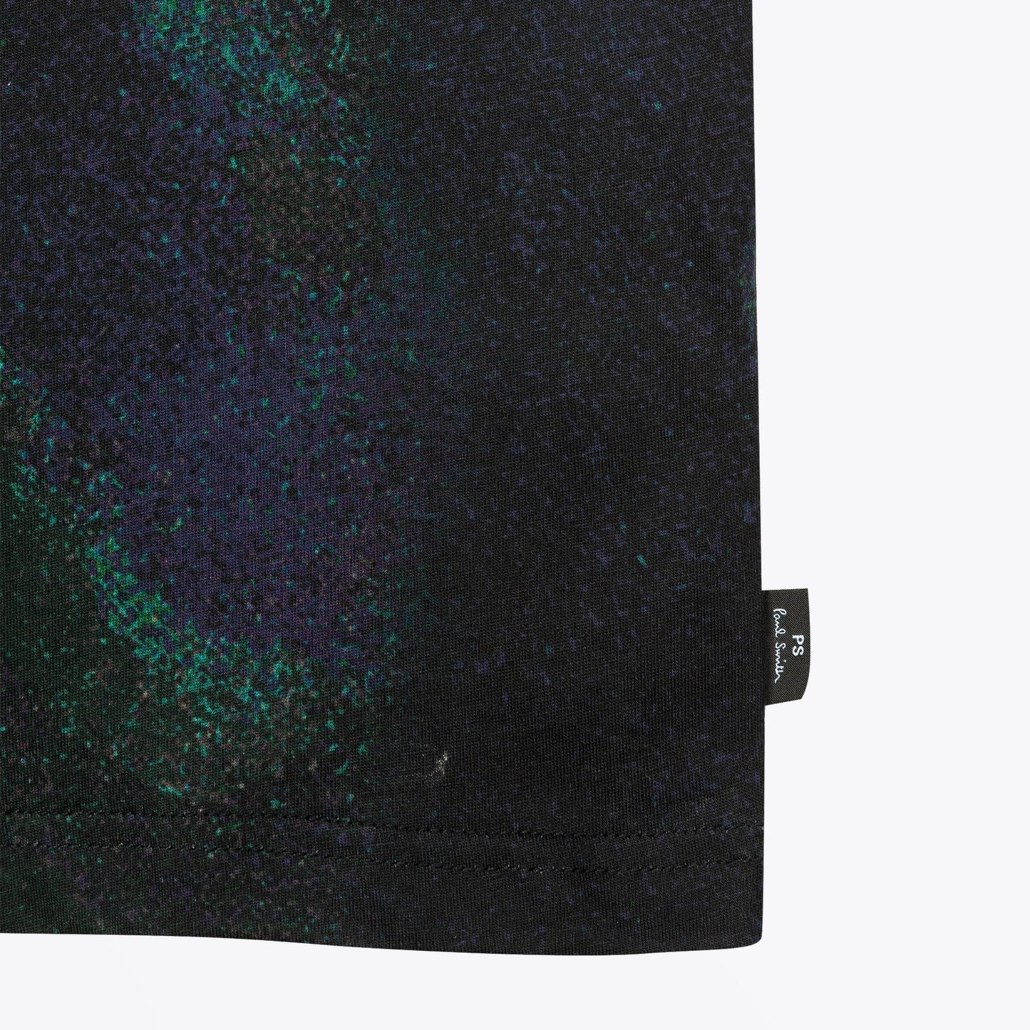 - Oil-Slick Print T-Shirt - Green