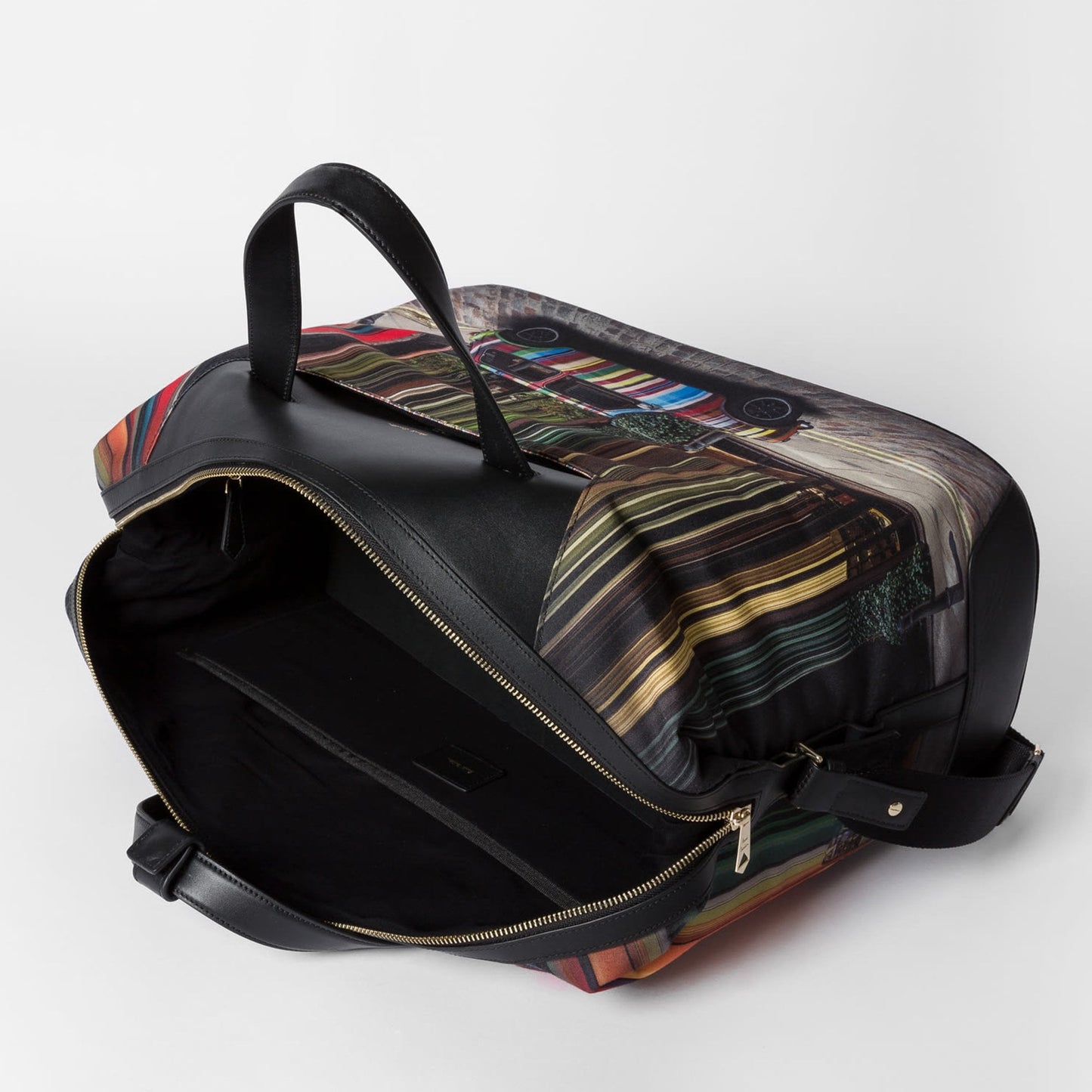 - 'Mini Covent Garden' Print Canvas Holdall - Multi