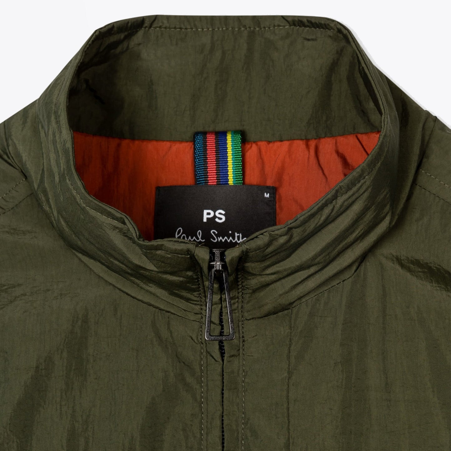 - Zip-Up Nylon Gilet - Green