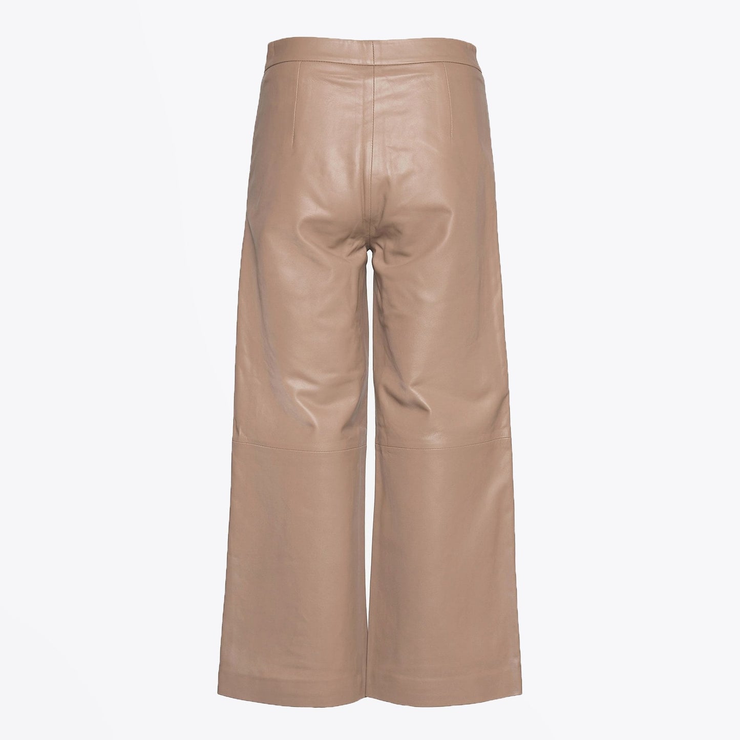 - Roxy - Leather Trousers - Taupe