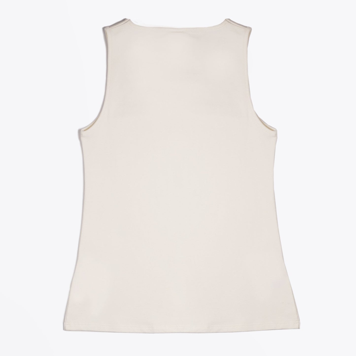 V-Neck Vest Top - Cream