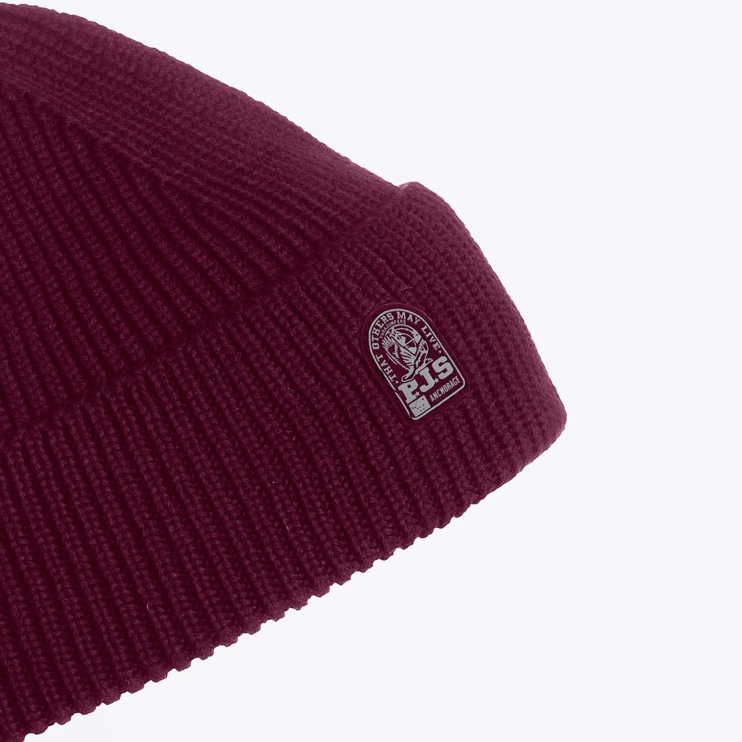 - Plain Beanie Hat - Burgundy