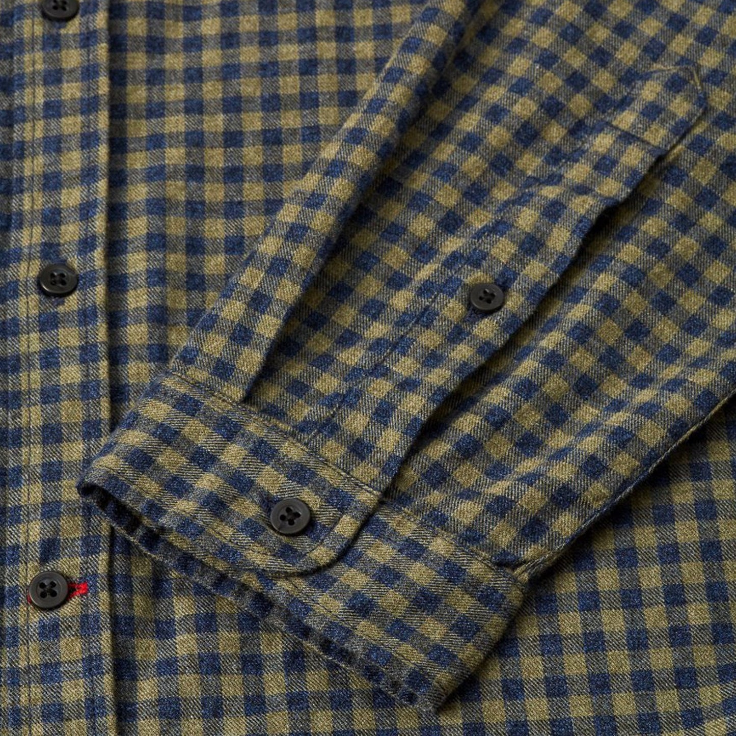 - Clerkenwell - Checked Print Shirt - Green