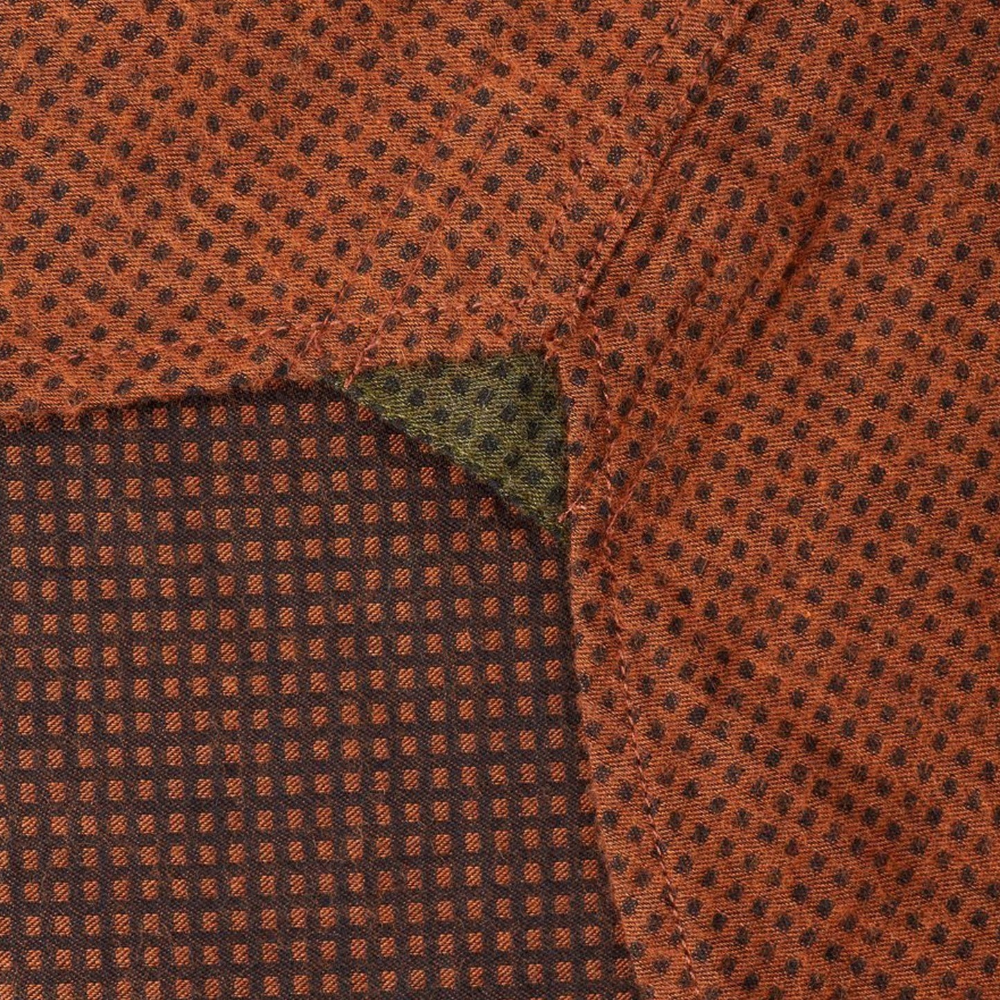 New York Special - Textured Shirt - Rust