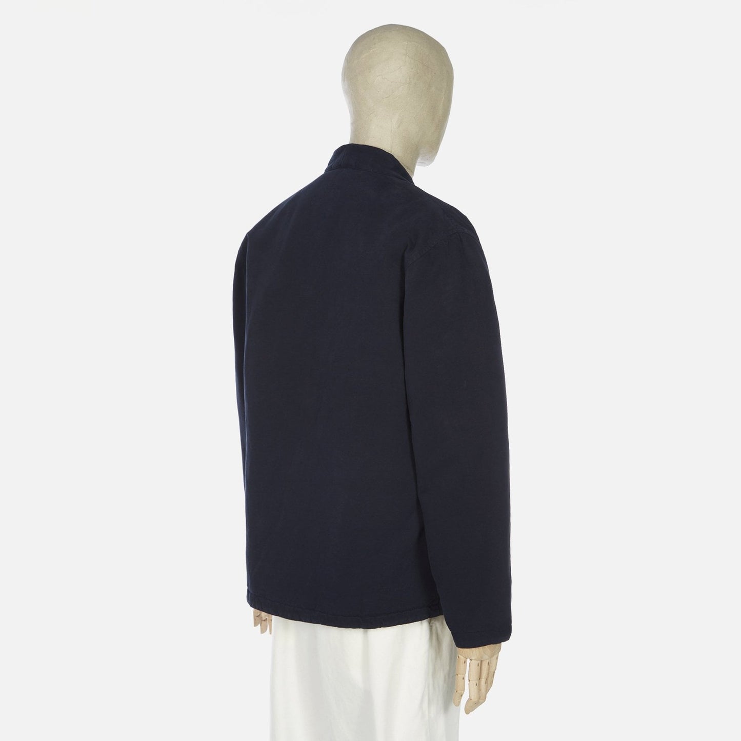 - Quilted Canvas Kyoto Work Jacket - Deep Blue