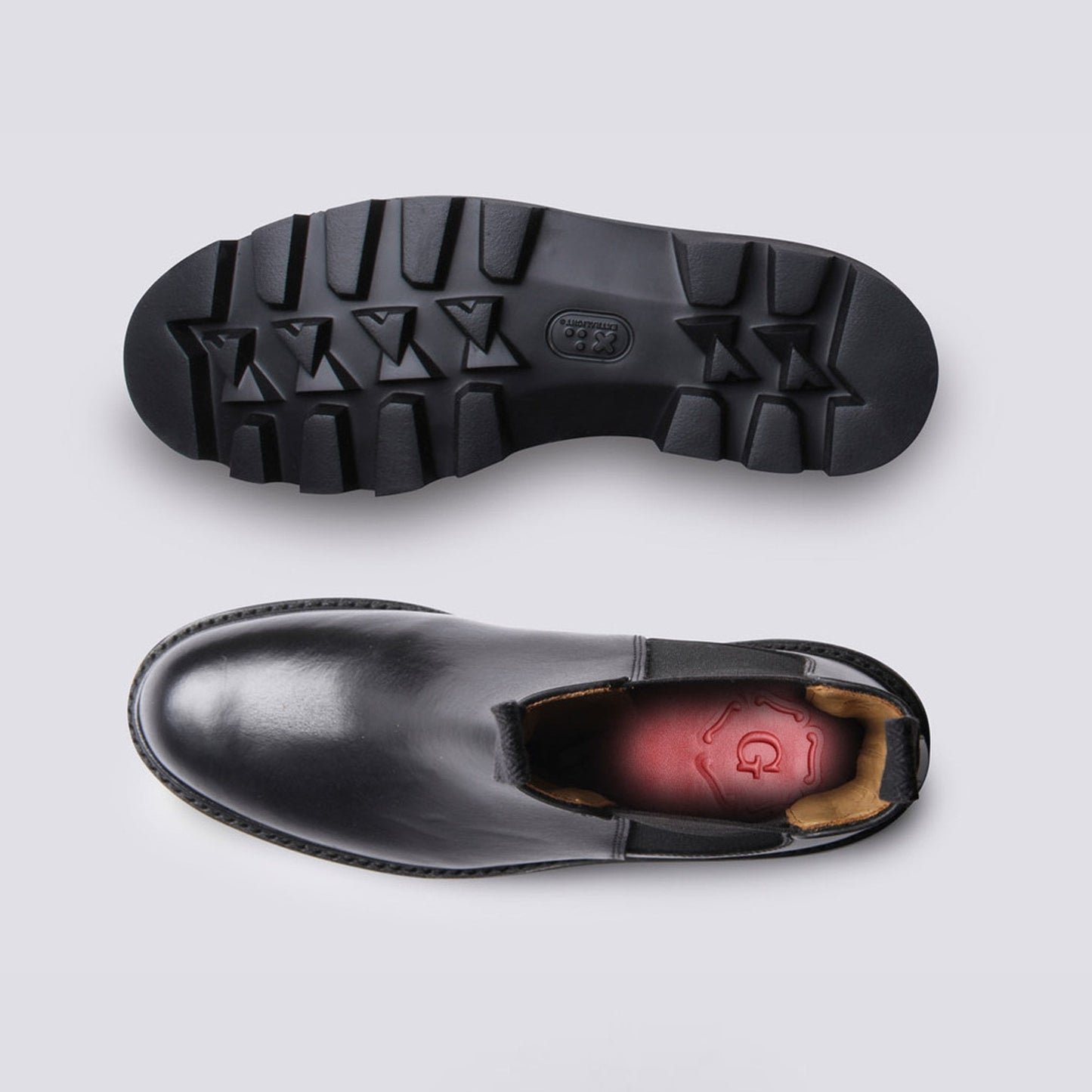 - Doris - Leather Pull-Up Boots - Black