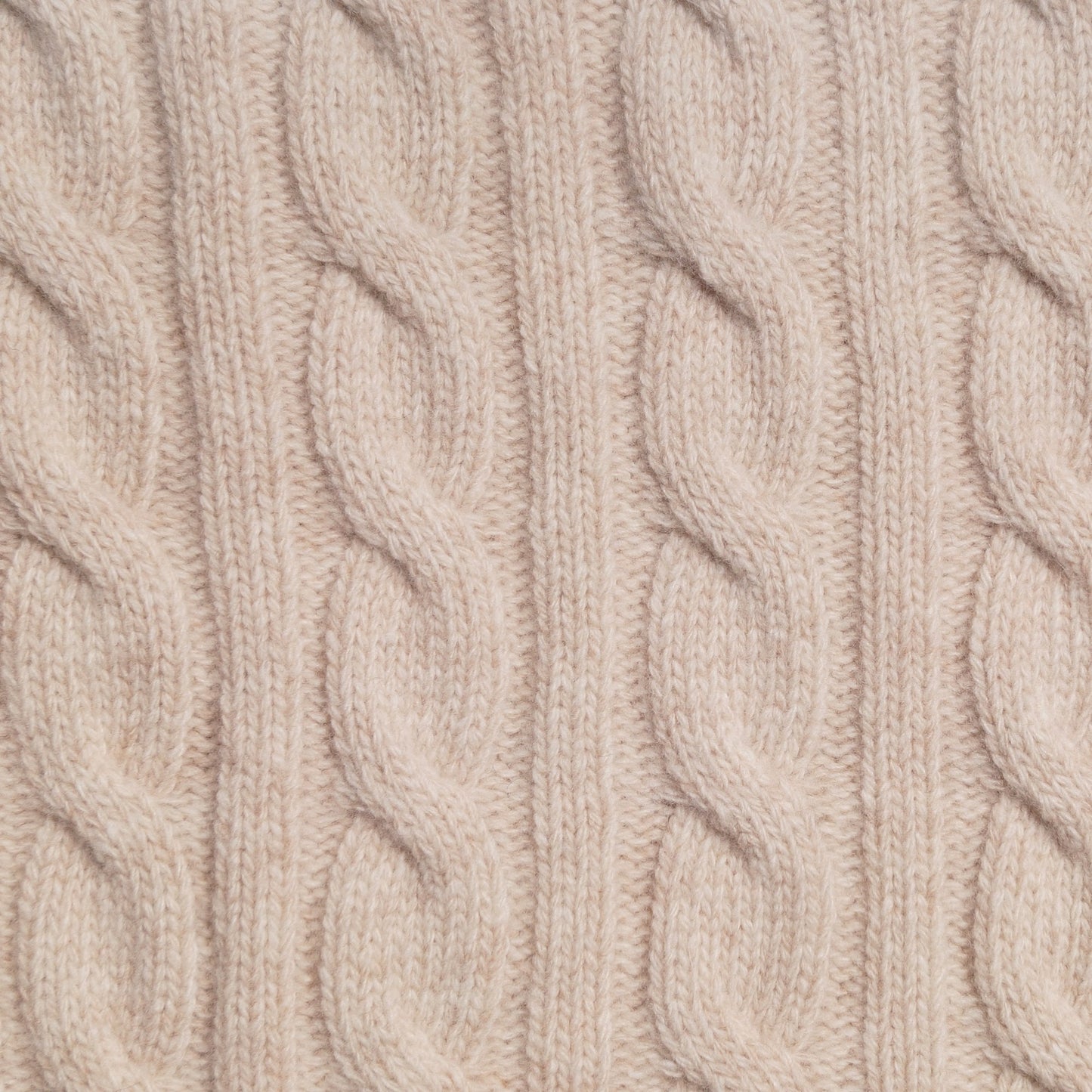 - Blenheim - Wool Knitted Jumper - Beige