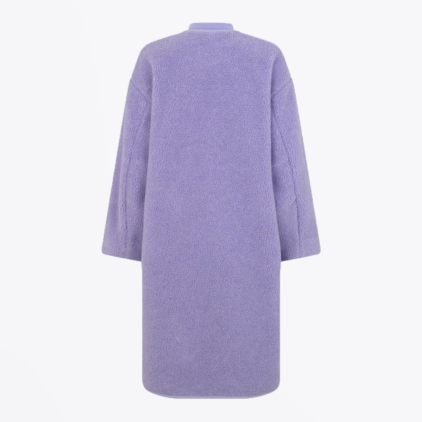 - Beth - Fleece Coat - Lilac