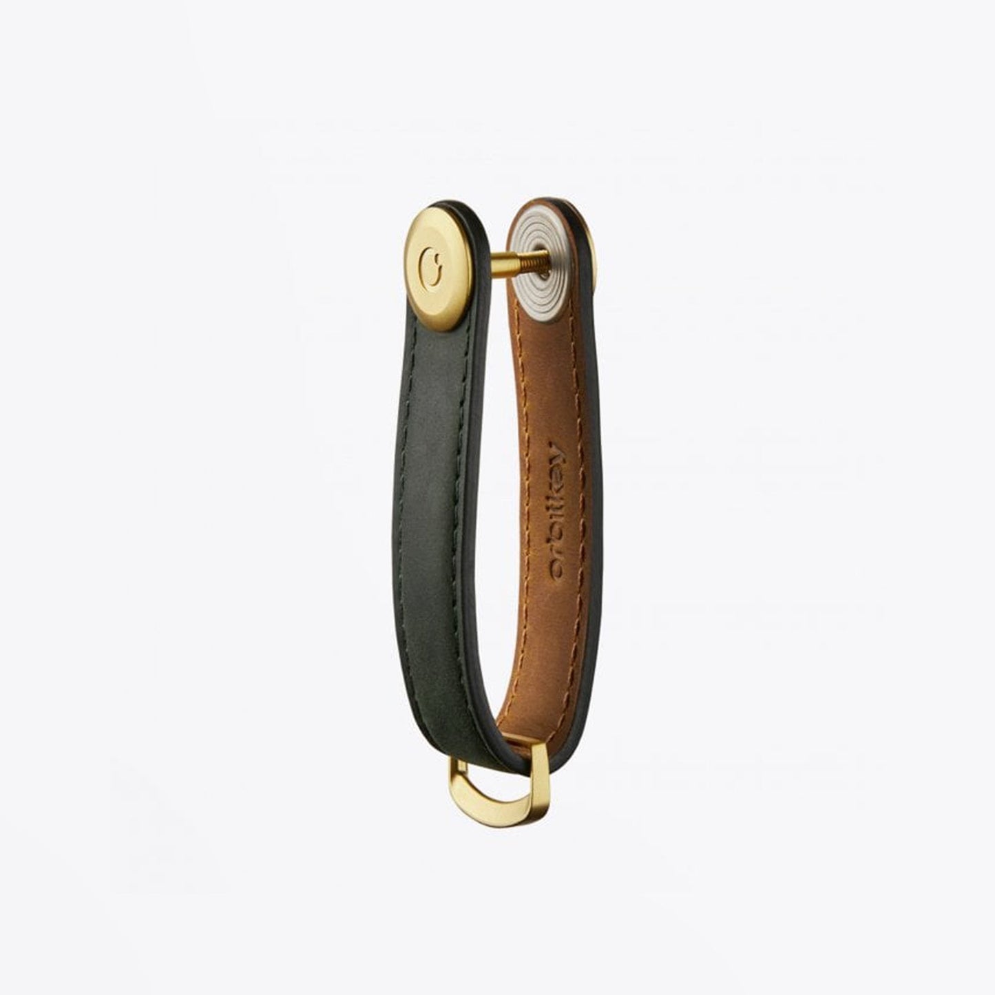 - Leather Key Organiser - Forest Green