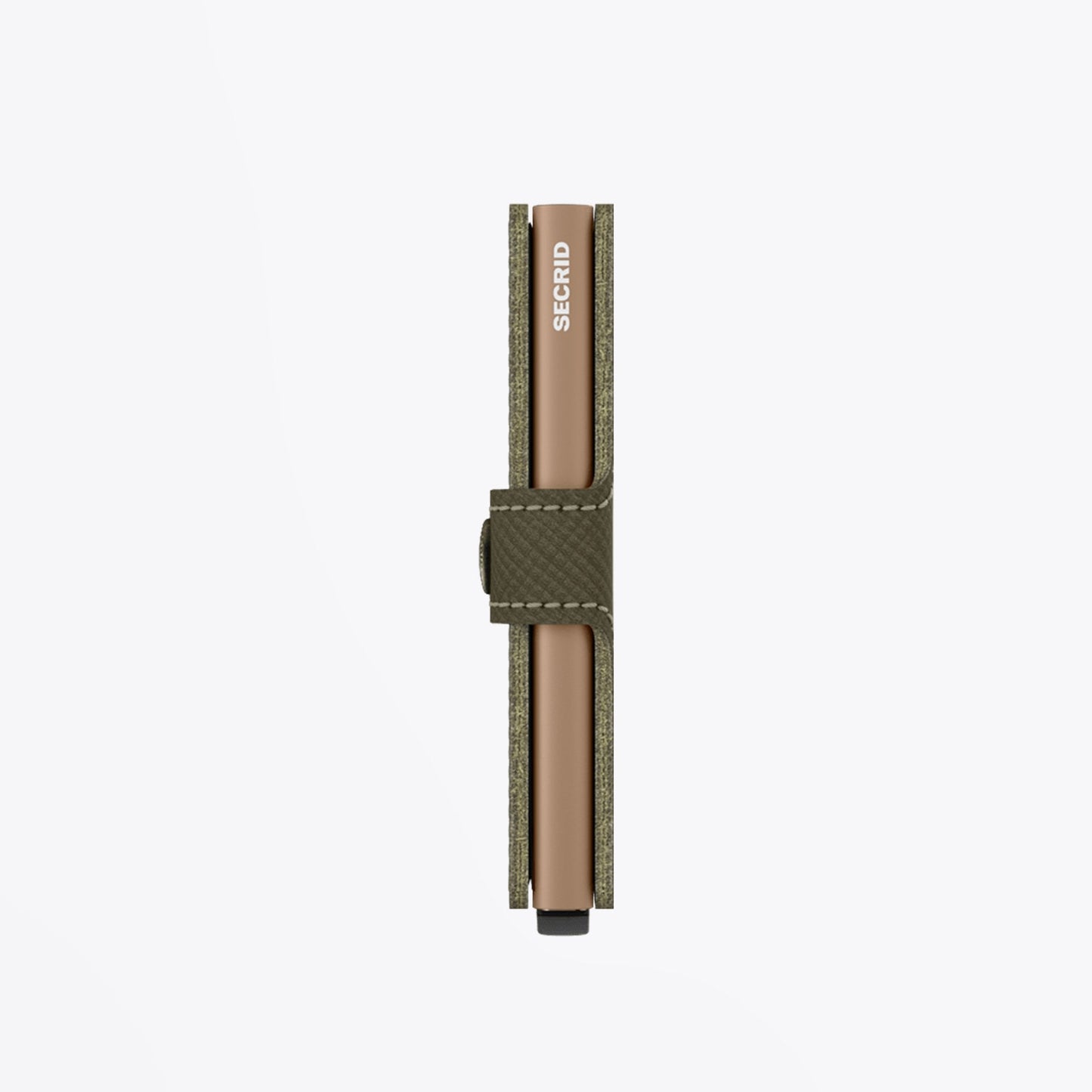 - Miniwallet - Saffiano Olive