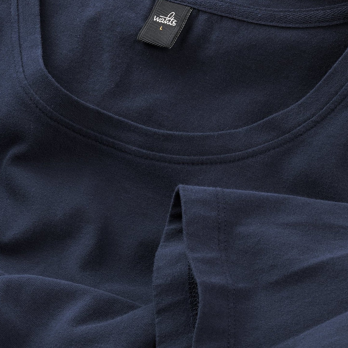 - Woods - Crew Neck T-shirt - Navy Blue