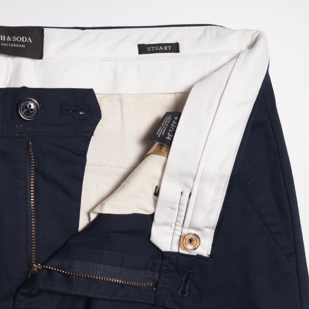- Stuart - Slim-Fit Chino - Navy