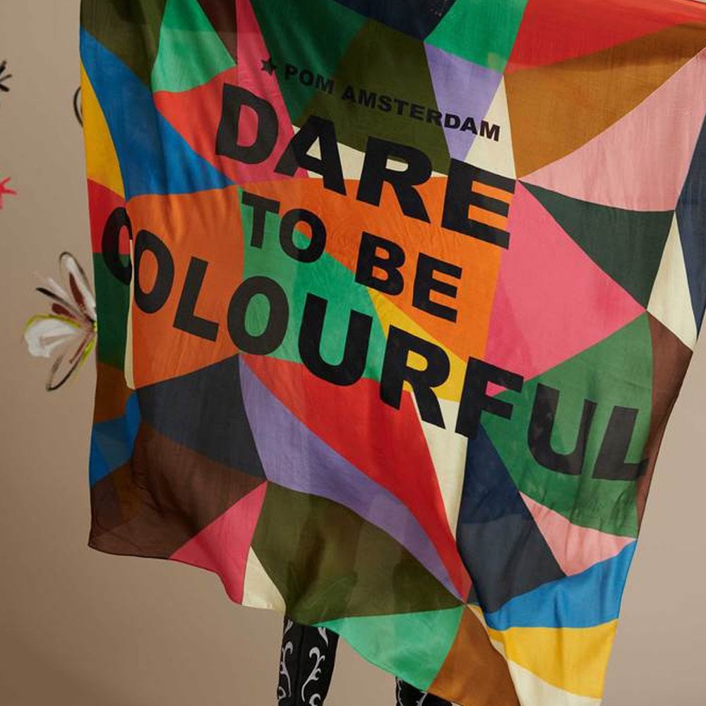 - 'Dare to be colourful' Shawl - Multi